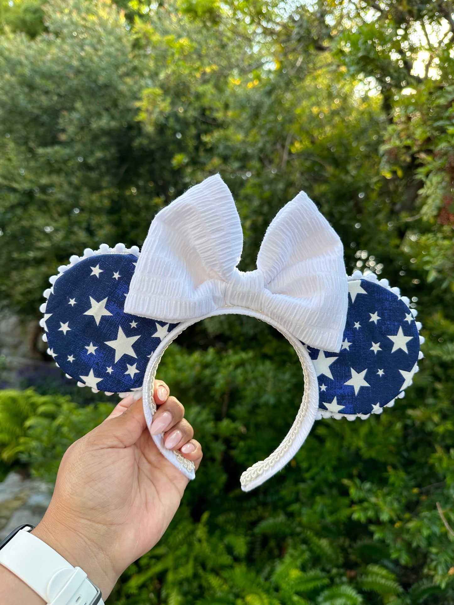Blue w/White Stars