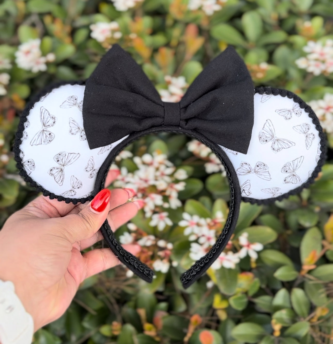 Black and White Butterflies